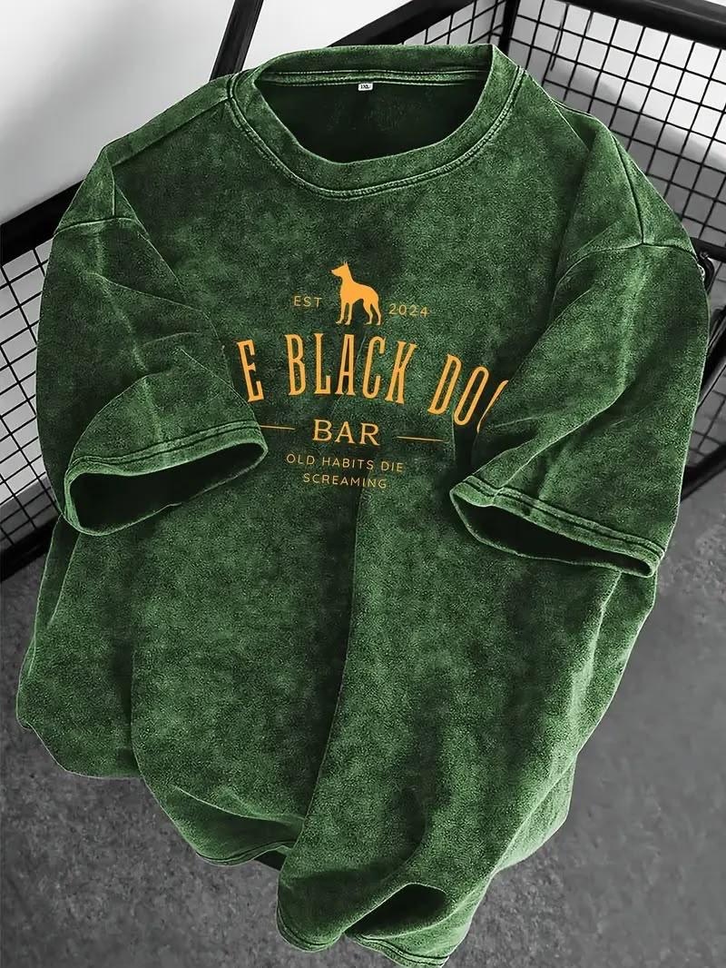 Premium Acid Wash Drop Shoulder TShirt - Image 4