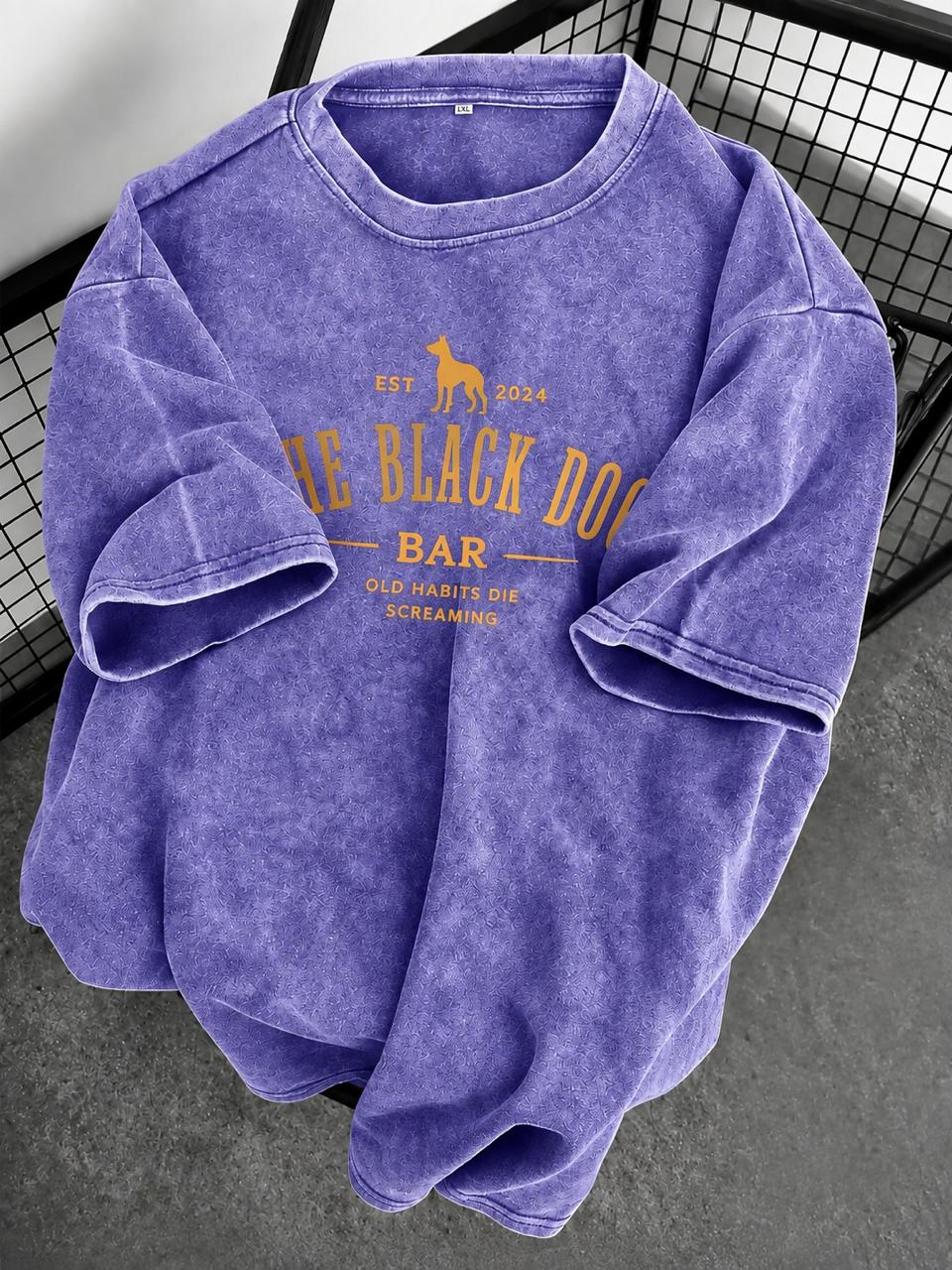 Premium Acid Wash Drop Shoulder TShirt - Image 5